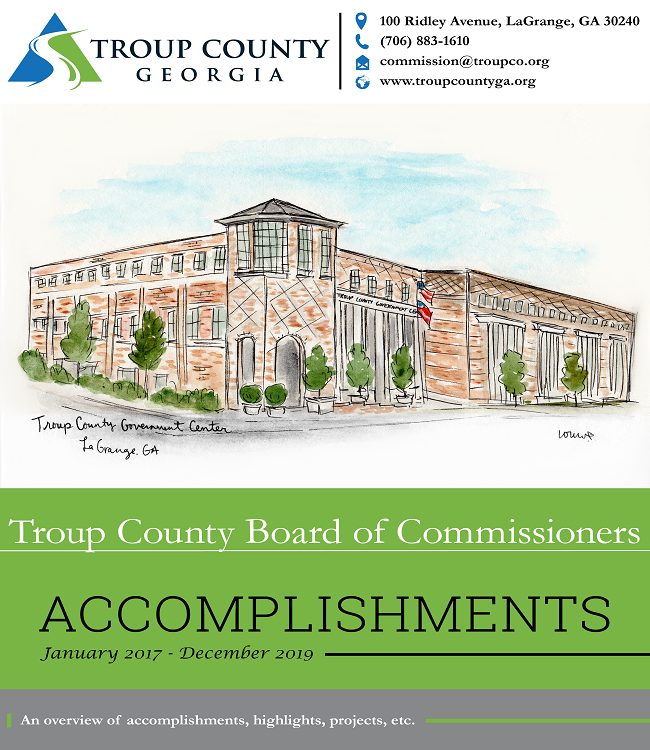 Troup County Accomplishments flyer